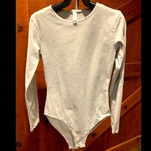 American Apparel Long Sleeve Bodysuit